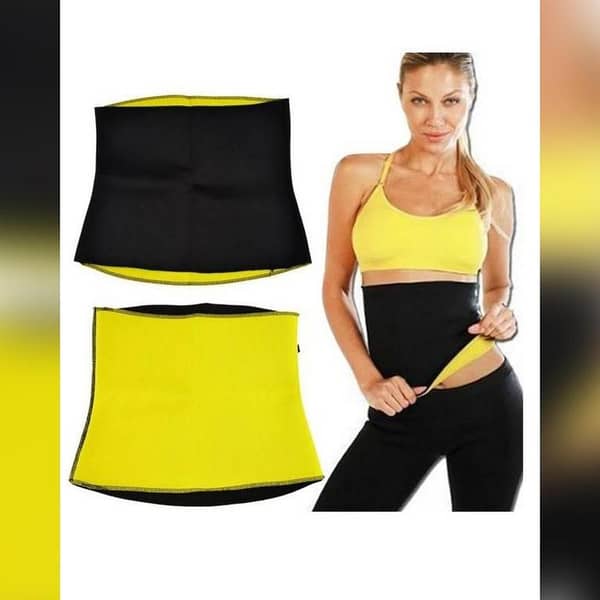 Hot Shaper Belt - Black (Extra Large Size) for Weight Management