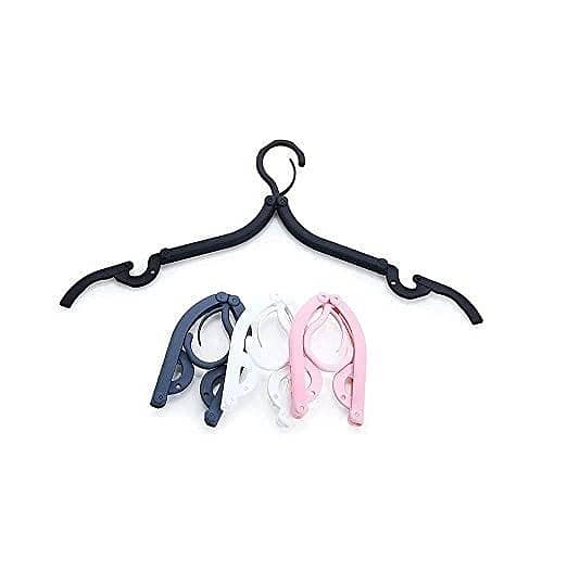 Online Karachi Portable Folding Clothes Hangers (1pcs) Travel Accessories Foldable Clothes Drying Racks for Travel Home Storage