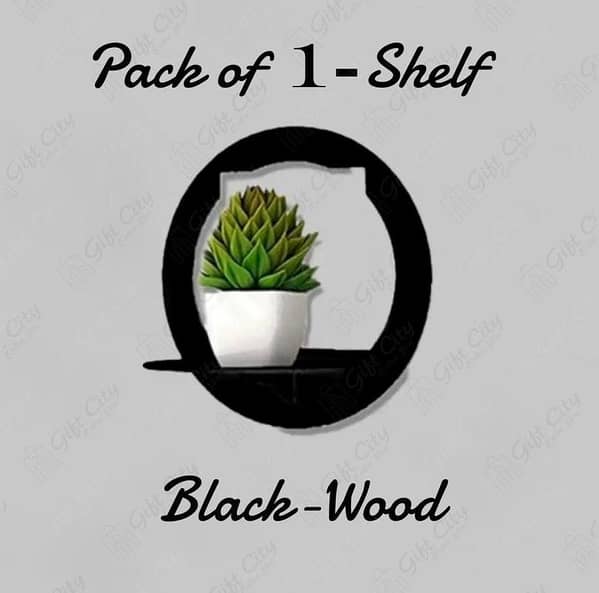 Gift City Presents 3D Cat-Shaped Wooden Wall Shelf for Kids and Girls Bedrooms - Laser cut floating Shelf