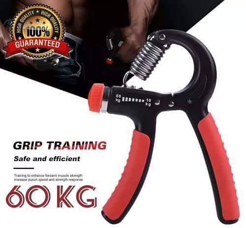 5-60kg Adjustable Heavy Hand Grip Strengthener, Forearm Wrist Exerciser,