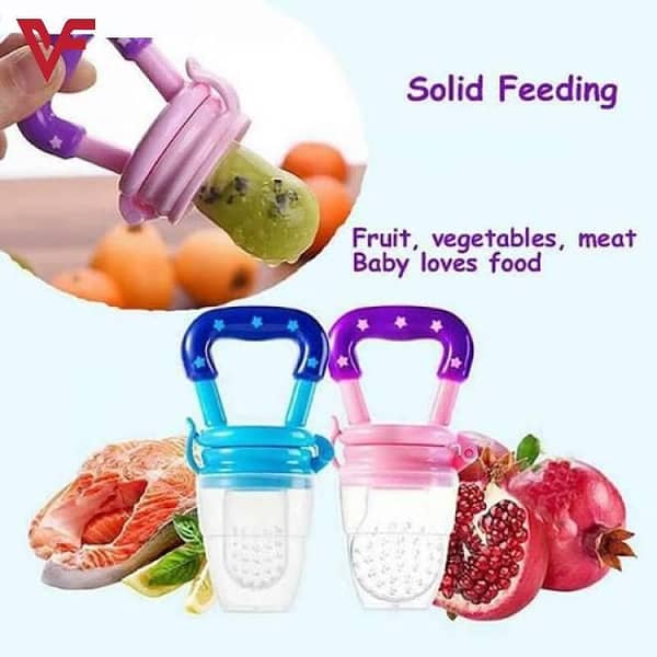Pacifier and Fresh Fruit Feeder for Babies - Safe Teat Bottles and Fruit Teething Solutions