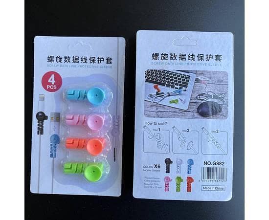Screw Data Line Protective Sleeve USB Cable Protector
