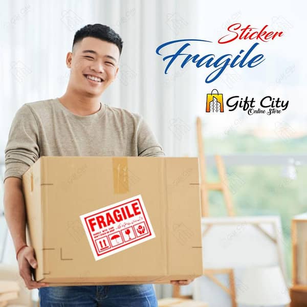 Gift City's Care Fragile Stickers for Sensitive Items - Available in Multiple Quantities