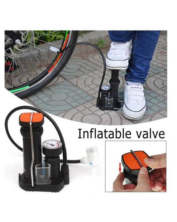 Mini Portable Bicycle High Pressure Foot Pump