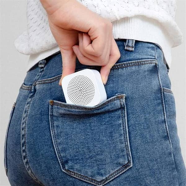 Speaker Mini Quality Portable Speaker Column Mic Hands Free Call AI 5.0 Sound Box