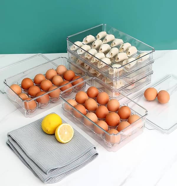 Egg Tray Organizer 18 Grid Acrylic Pack of 1