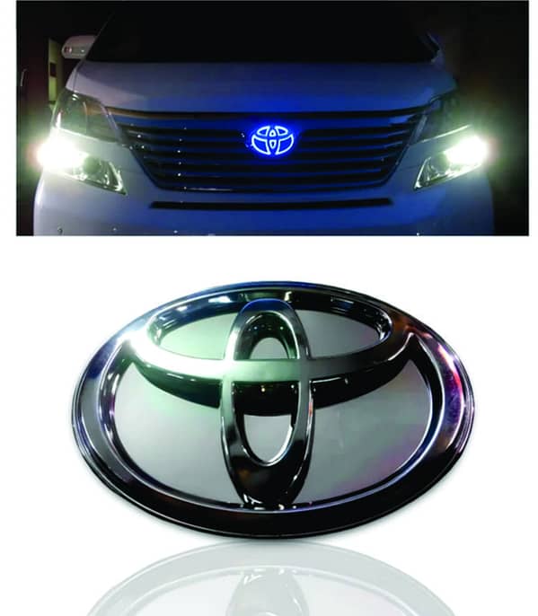 Toyota 3D Front Emblem With LED Light