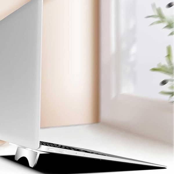 Portable Foldable Aluminum Alloy Laptop Cooling Stand for MacBook, iPad, and Tablets