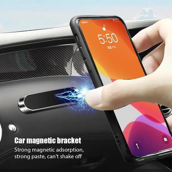 Car Phone Holder Mini Metal Plate Magnet Stand