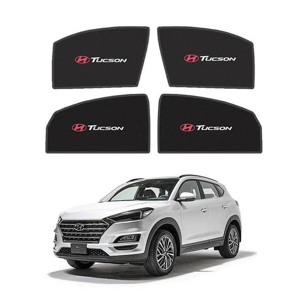 Hyundai Tucson Side Windows Sun Shades 4pcs - Model 2020-2024