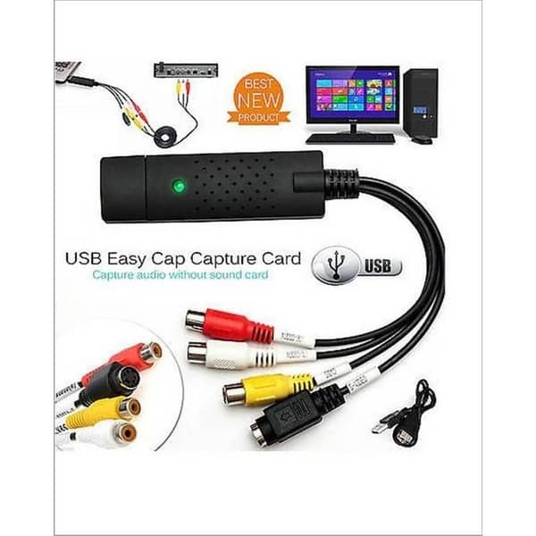 Easy Cap USB - Black