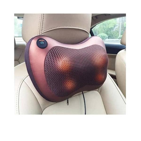 Back Massage Pillow with Heating Function - Electric Shiatsu Neck Massager Cushion Relax Neck / Back / Shoulder Cushion Muscle Relieve Car Home Use