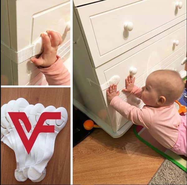 Baby Protection Child Safety Locks Latches For Cabinet, Drawers, Refrigerators, Doors