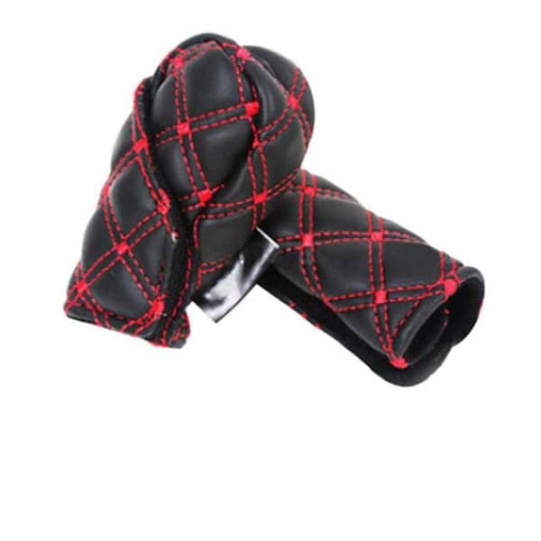 Faux Leather Cover for Shift Knob and Hand Brake - Car Interior Decor