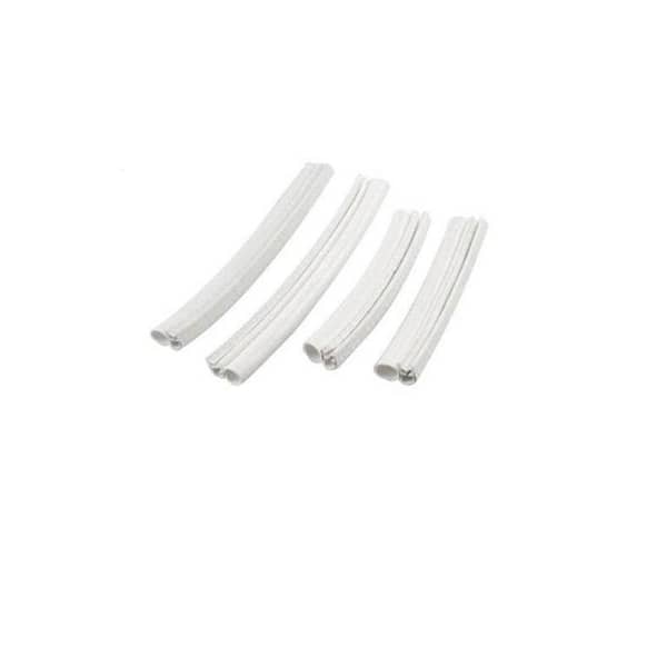 Car Doors Guards - Car Rubber Door Edge Protector White Color - Pack of 4 Pics