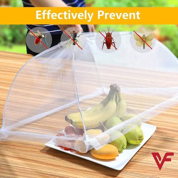 Large Pop-Up Mesh Food Cover Tent for Outdoor Picnics and Barbecues