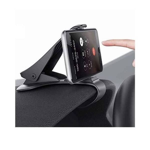 Universal Instrument Panel Car Holder - Black