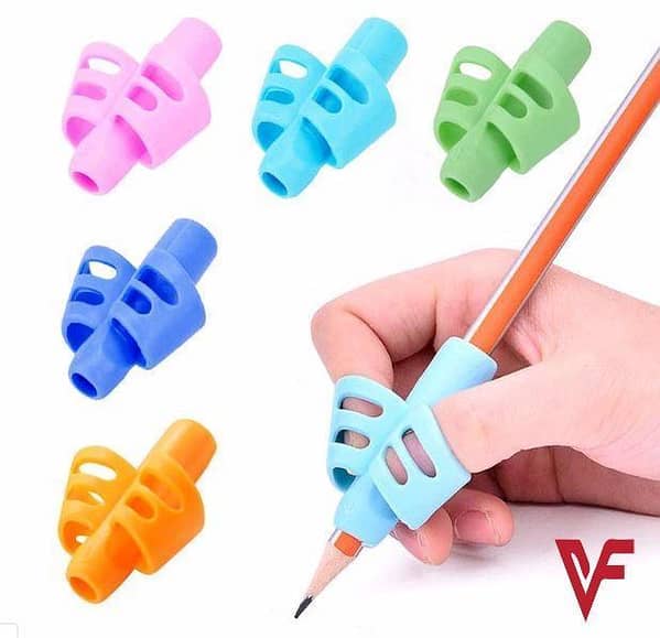 Silicone Two Finger Pencil Holder for Children - Ergonomic Writing Aid Tool