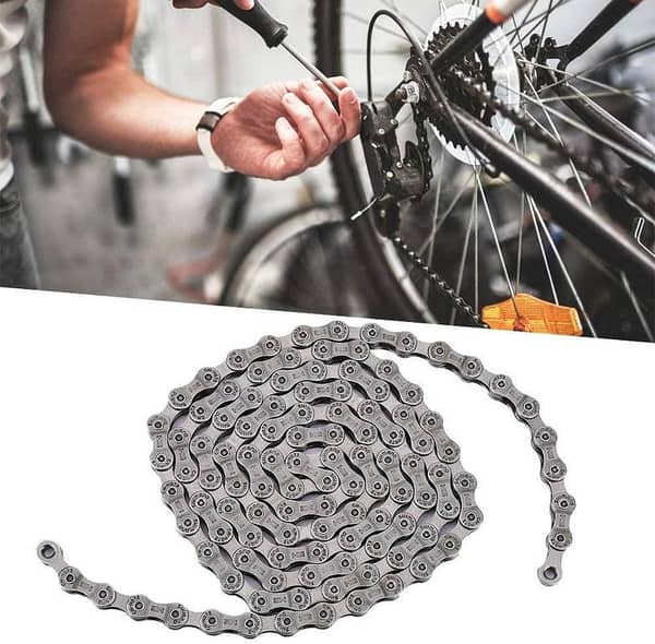 SHIMANO DEORE CN HG73 9/27 Speed Chain 116L With Quick Release Links HG 9 Speed Freewheel Shifting Chain MTB Mountain Road Bike