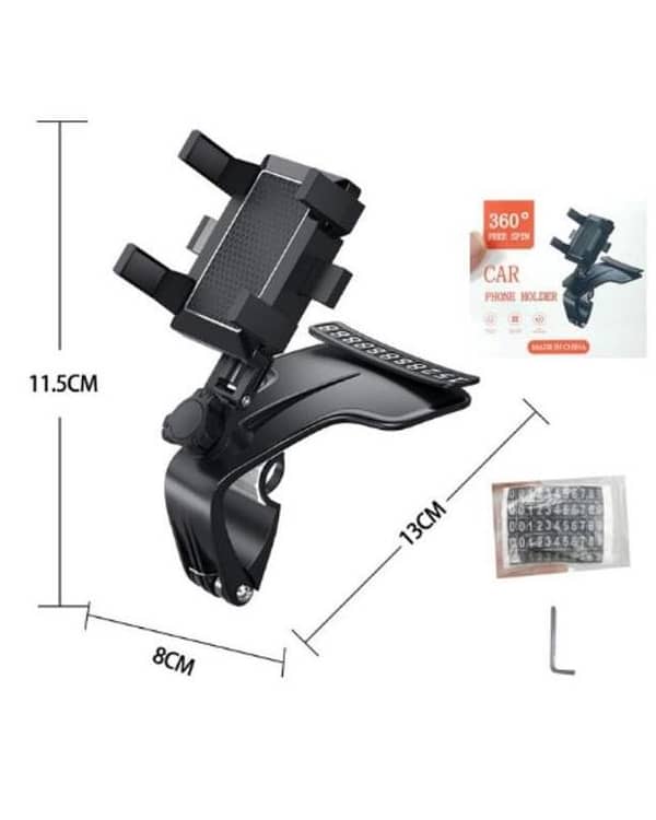 360 Free Spin Car Phone Holder