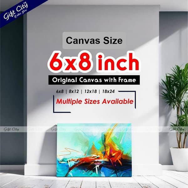 Sea Art Canvas Painting by Gift City - Digital Artwork for Home Decor in Various Sizes