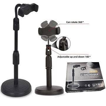 Lazy Man Mobile Phone Desktop Live Broadcasting Stand