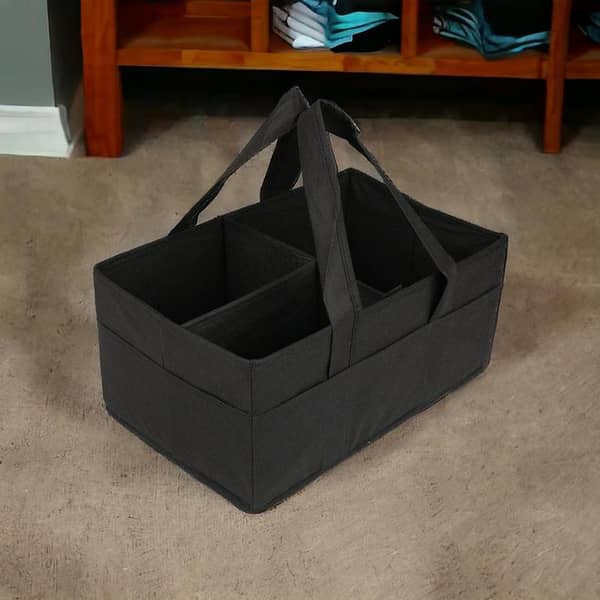 Gift City Foldable Baby Diaper Caddy Organizer with Multiple Pockets and Adjustable Compartments