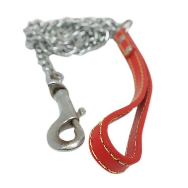 4012 Pet Dog lead with leather handle 40m x 120cm