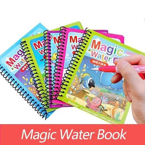 Magic Water Book Drawing Toys Boys Cars Magic Water Birthday Gift Book