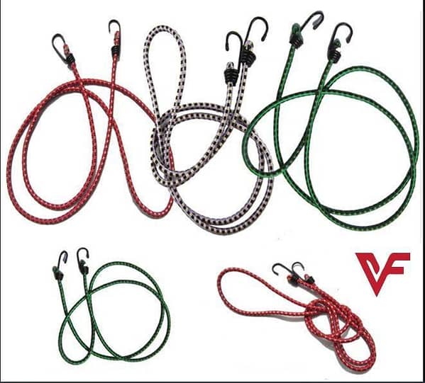 Thick Luggage Stacking Ropes Roof Rack Strap Hooks Cycling Bicycle Luggage Stacking Bike Rope For Bike Black