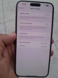 15 pro max . 100 batery . 256gb . jv . only whatapp message kra