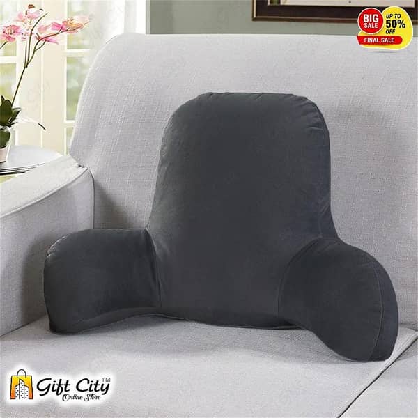 Gift City Plush Big Backrest Pillow for Reading and Relaxation