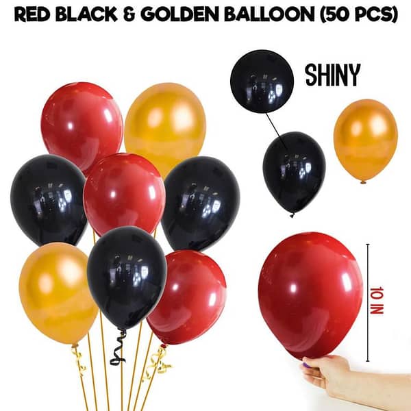 Combo 30Pcs Set of Premium Quality Latex Balloons for your Party Decorations, Balloons party celebrations -anniversary decoration balloons-Birthday party items - party balloons -couple Balloons - imported balloons- Happy Birthday Decoration Balloons