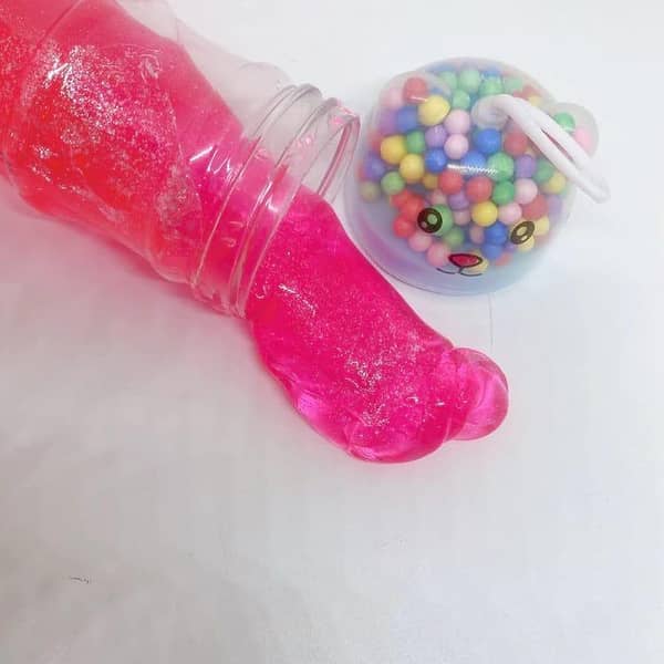 Soft Crystal Jelly Slime with Thermal Balls – Big Size