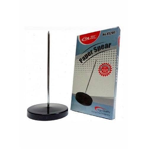 Paper Spear / Bill Spindle: Receipt Holder for Office and Business Desks KS