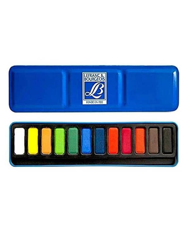 Lefranc&Bourgeois Water color Paints 12 Colors Box water colours