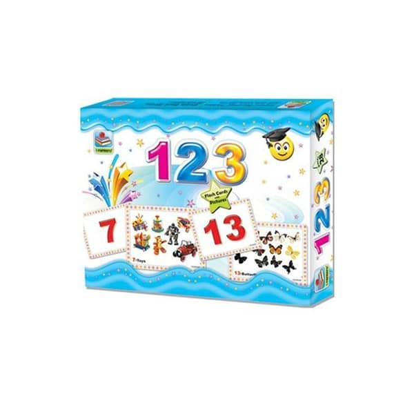 123 Flash Cards Set (Model 2408)