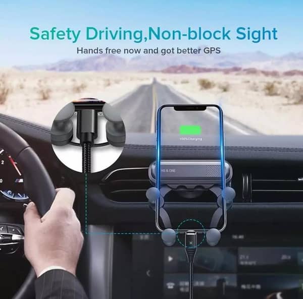 Universal Advanced Stretchable Gravity Car Mount Mobile Holder For All Phones