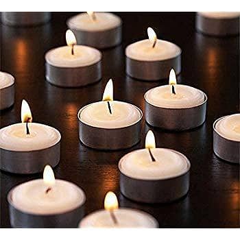 Talent Forecast Tea light Candles For Wedding Anniversary & Other Events Celebration 10 Pcs / Set,-(K. S. )