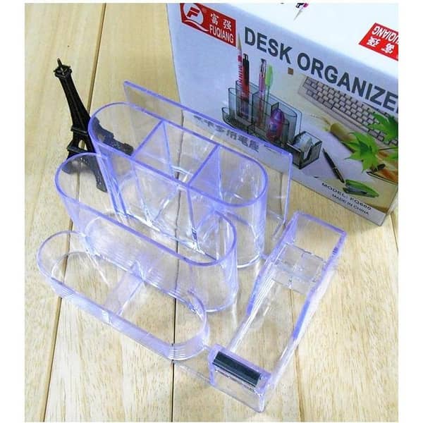 Desk Organizer, Pen Stand, Stationery Holder and Tape Dispenser - XQ680 Desk Orgnizer, Pen Stand, Tape Dispancer - One Set