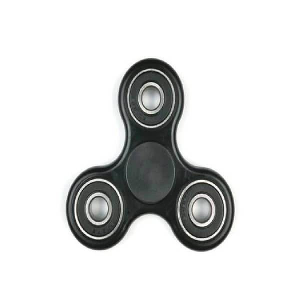 Fidget Spinner Stress Reducer Toy - Black-(K. S. )