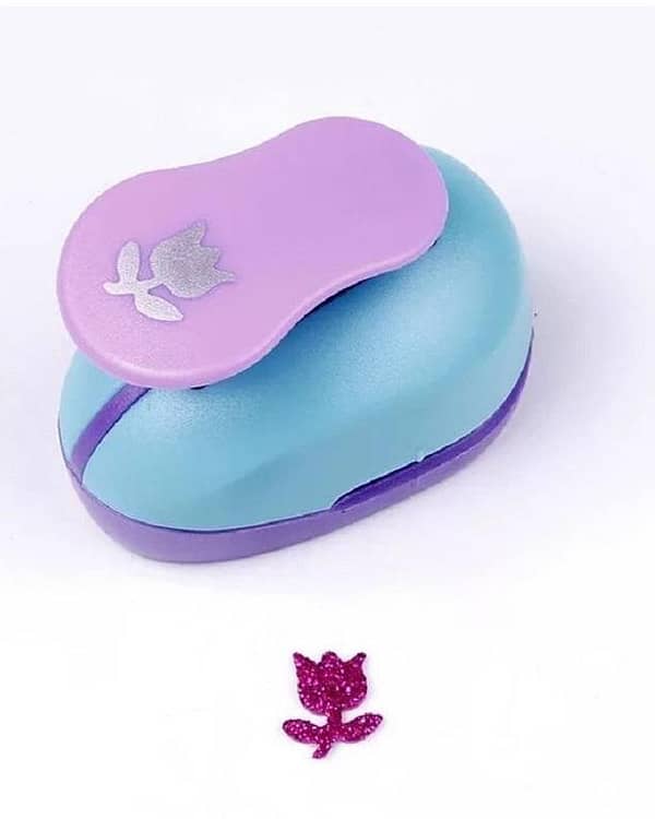 KM8805 Tulip Flower Design Punching Machine Multicolor KS