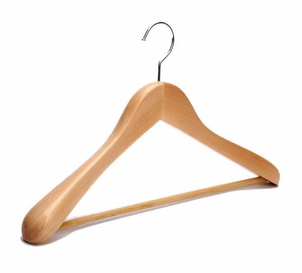 Pack of 3 - Wooden Coat and Suits Hanger-KS