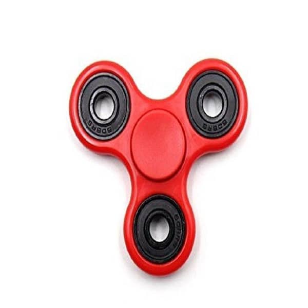 Fidget Spinner - Stress Reducer Toy - Red-(K. S. )