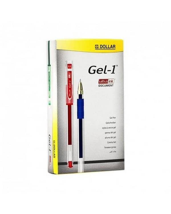 12-Pack of 0.7mm Blue Gel Pens