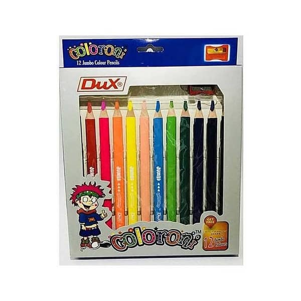 Dux Coloroni 12 Jumbo Colored Pencils