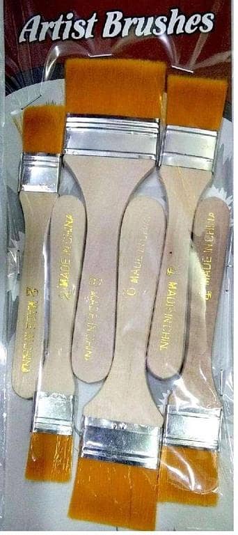 Wide & Thin Brush Set of 6pcs best selling brushes KS