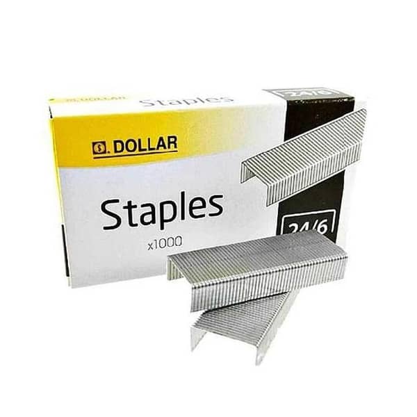 Set of 3 - 24/6 Staple Pins