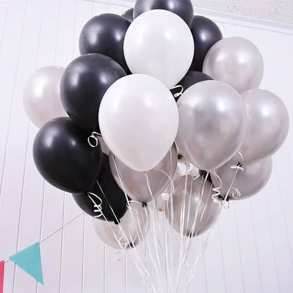 Latex Balloons for Birthday Party Decoration - Pack of 25,-(K. S. )