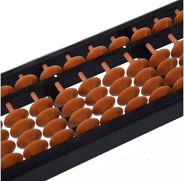Plastic Abacus Arithmetic Abacus Kids Calculation Tool 17 digits, Soroban School Math Learning Tool Podazz